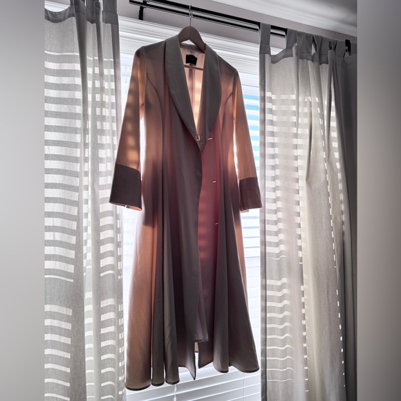 SANS Korean Designer Trench Coat - Picture 2 of 5